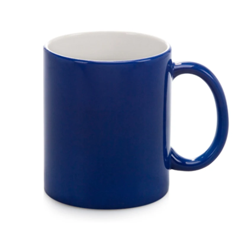 

2Pcs/lot Mugs 11 oz Oeramic Water Sublimation Blank Milk Color Change Coating Custom Taza Magic Coffee Cup Blue, Black,rose red,blue,orange