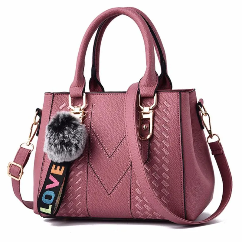 

2019 New Arrivals Pu Leather Ladies Hand Tote Messenger Bags Famous Brands Designer Handbags For Women