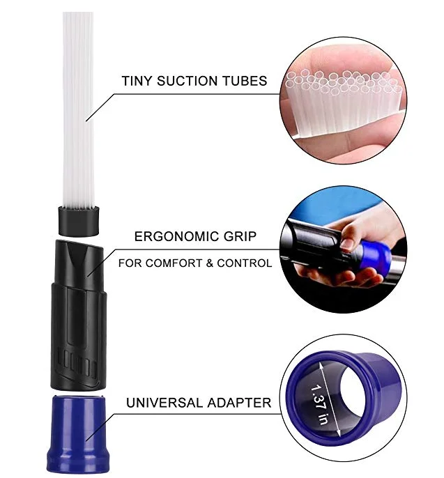 Universal Vacuum Attachment Dust Cleaning Brush-Daddy Cleaner Brush Dust Remover Cleaning Tools
