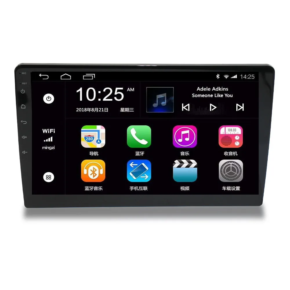 

Audio car stereo universal big amplifier 2 din 10 pulgadas android car radio