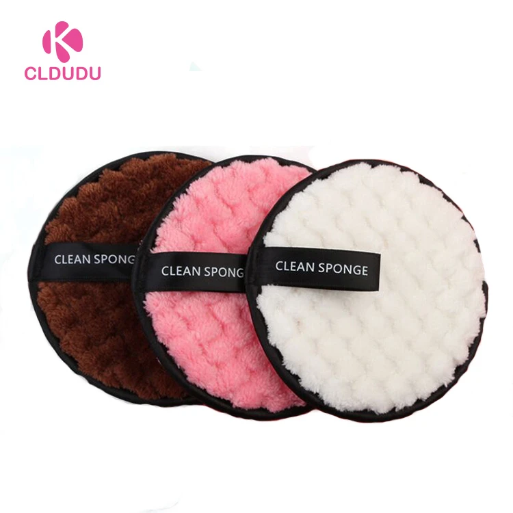 

Amazon Best Sell Reusable Facial Washable Cotton Makeup Remover Pads, Customized color