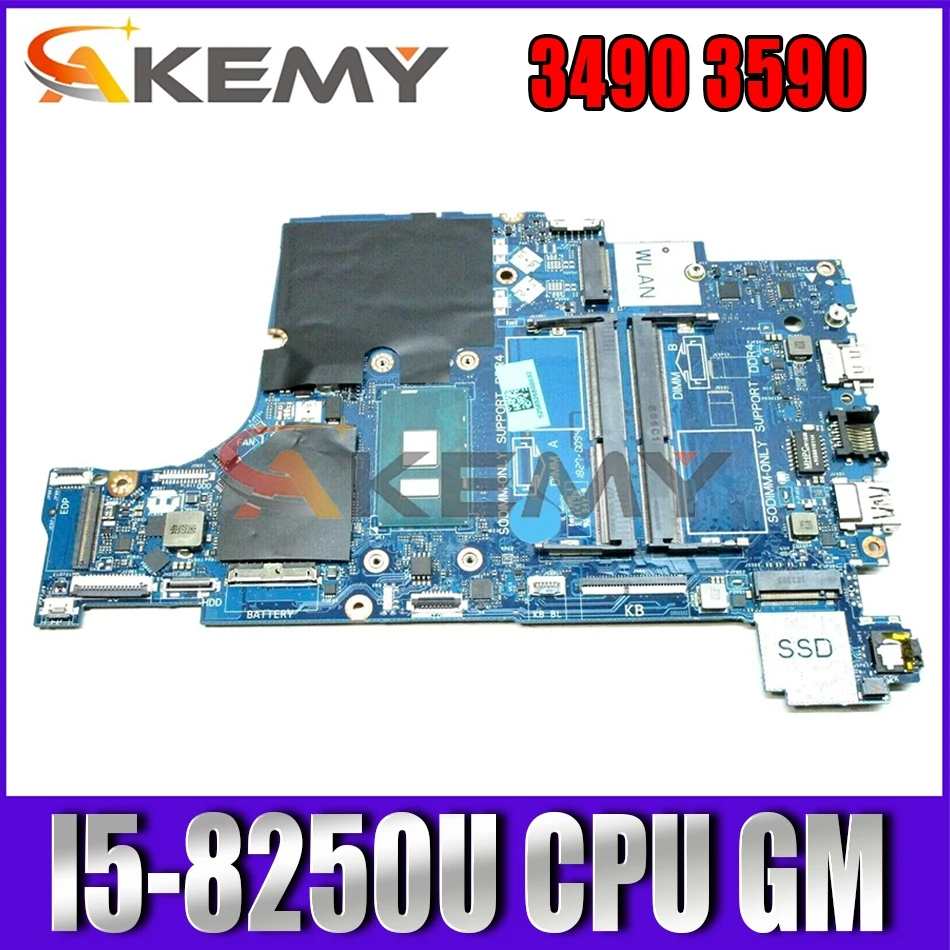 

Brand NEW I5-8250U FOR DELL Latitude 3490 3590 Laptop Motherboard CAL50 DAL10 LA-F115P CN-03HVXC 3HVXC Mainboard 100%tested