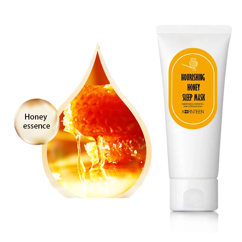 

Yanmei Honey Clay Face Sleeping Mask Natural Deep Moisturizing Nourishing the Face Smooth Texture Not Greasy Soothe the Skin