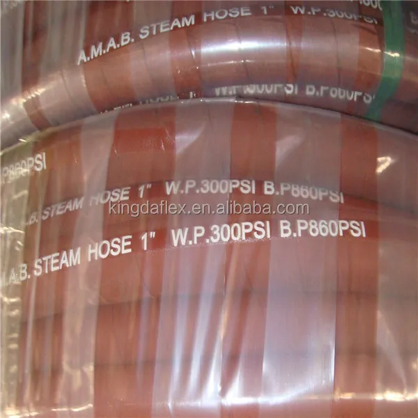 High Pressure High Temperature Steam Flexible Hose 1/2 Inch Wrap