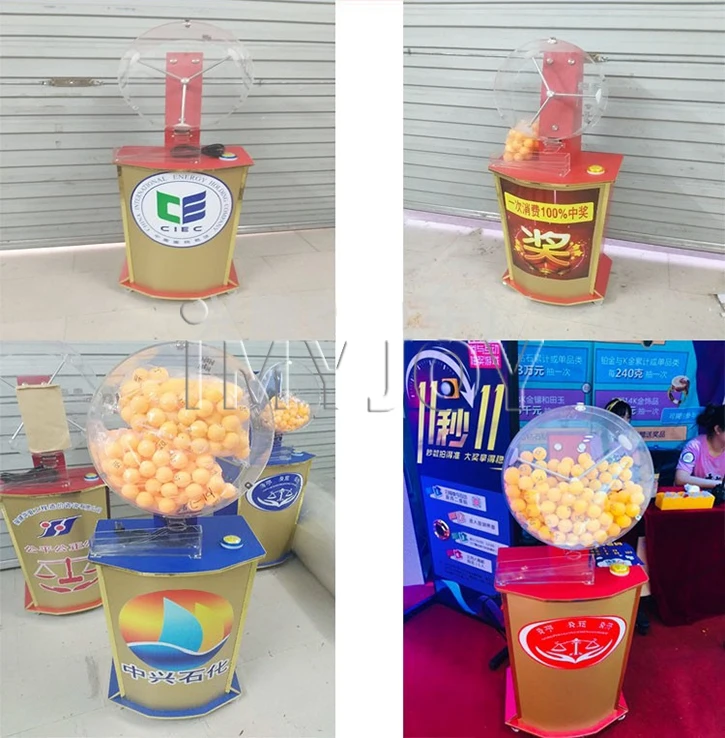 
Factory Lottery Lucky Ball Jet Blowing Lotto Ball Drawing Machine 