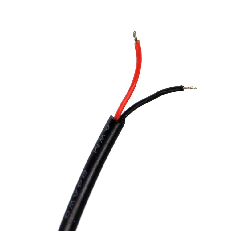 CUSTOM USB 2.0 A Male To Open Stripped Tinned Soldering Bare 2 Wire End Pigtail Power Charging Cable