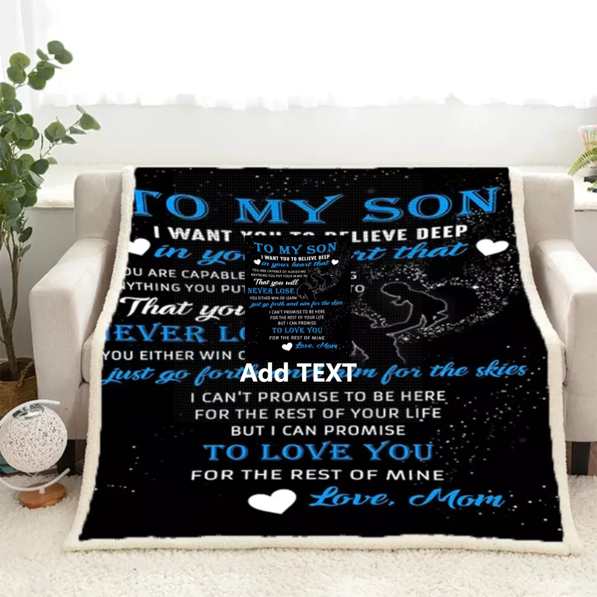 High Quality 3d Digital Print Customized Black Flannel Fleece Blanket With Words To Mommy Daddy Buy Customized Blanket With Words High Quality Flannel Fleece Blanket Digital Print Blanket Product On Alibaba Com