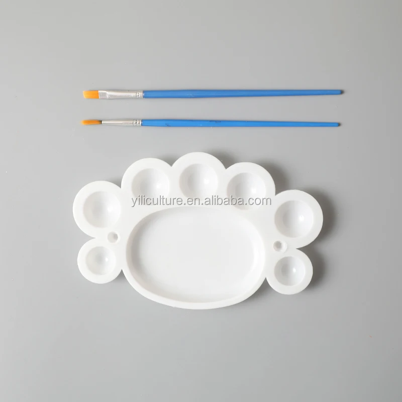 plastic art palette