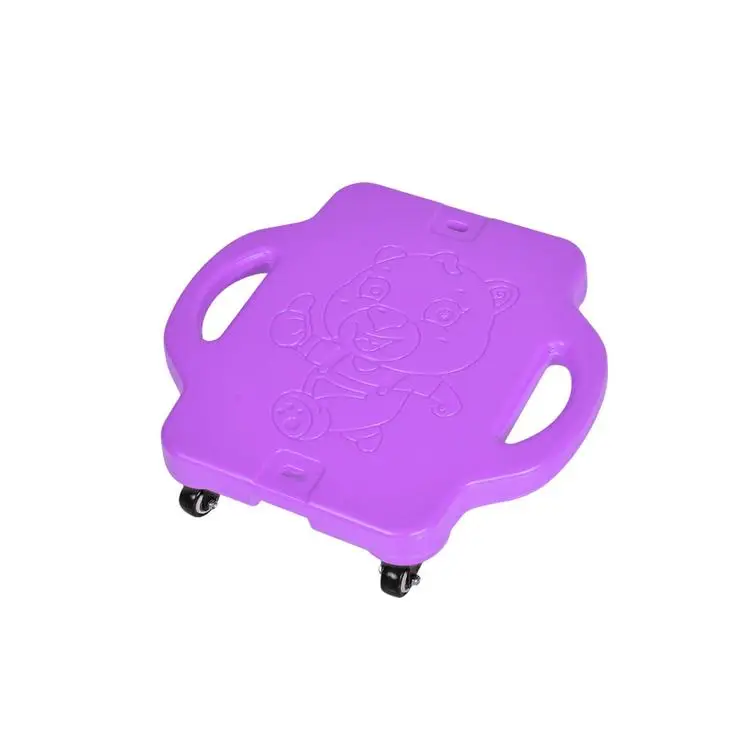 

Kids Scooter Board with Safety Handles Scooter Board with Casters Kindergarten early education sensory integration training