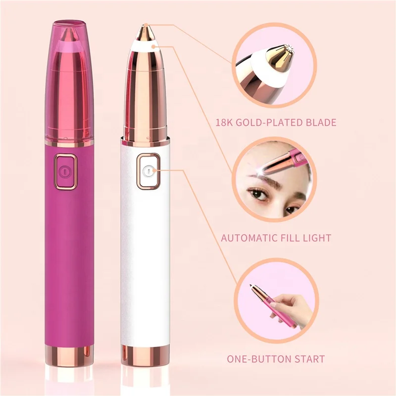

Female Fast Hair Remove Usb Electric Shaver Mini Ear Eyebrows Epilator