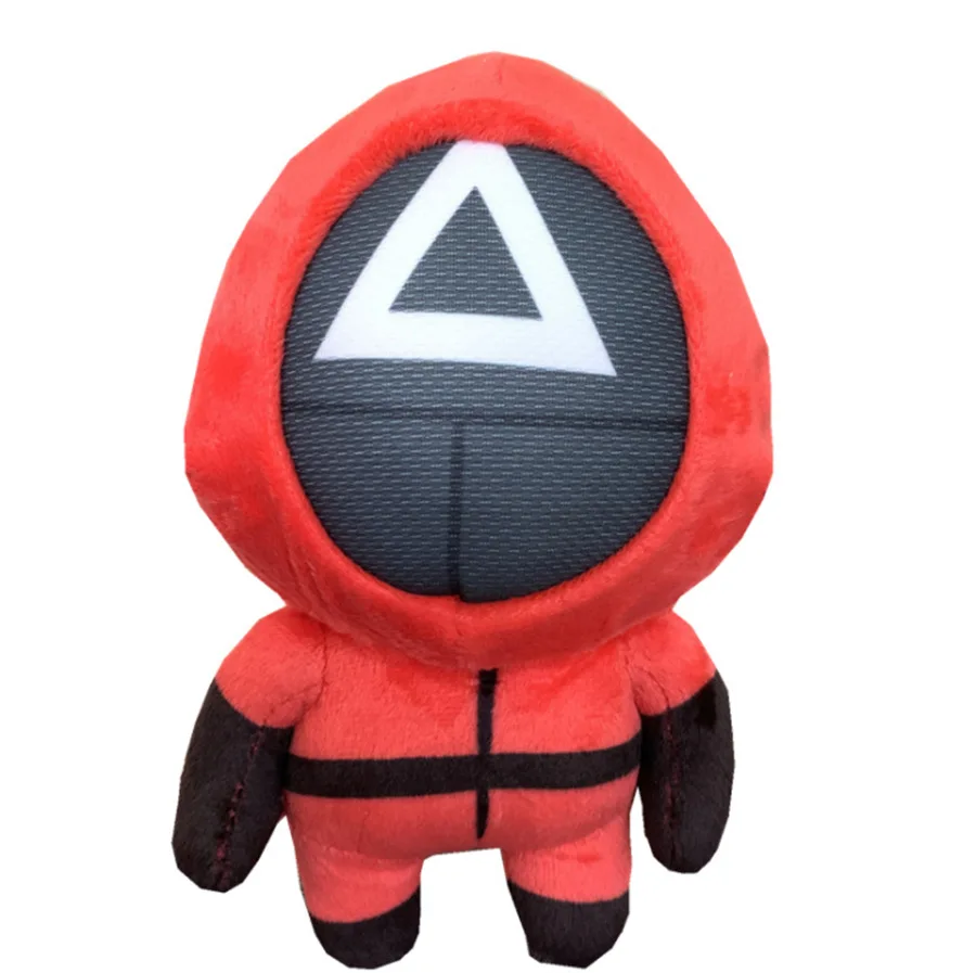

Amazon Hot Sale 20cm/30cm soft plush squid game doll plush toy