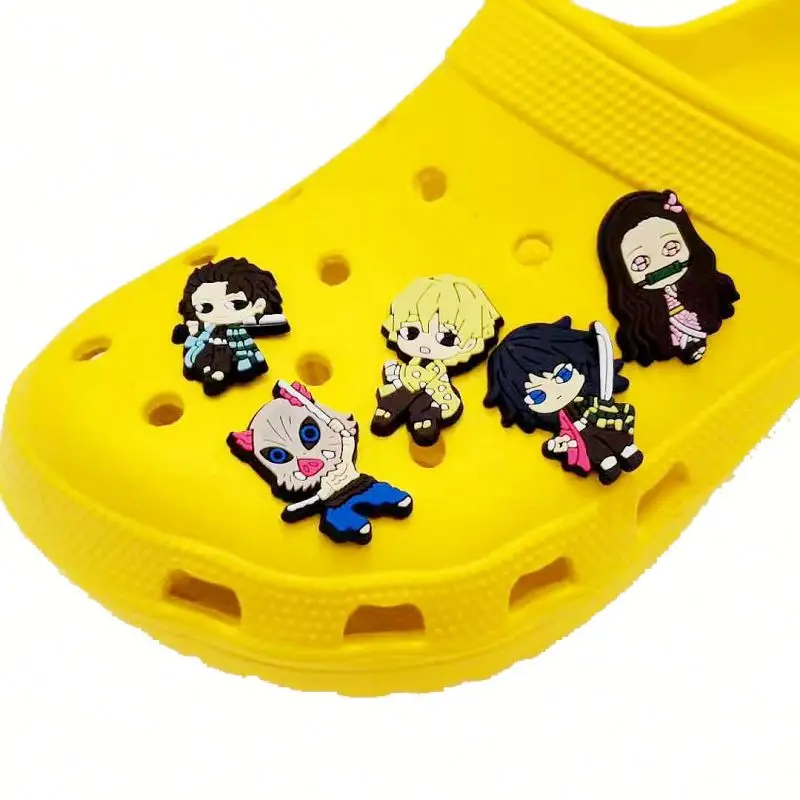 

One Piece Soft PVC Customized Decorations Style Shoe charms Croc Shoe Charms