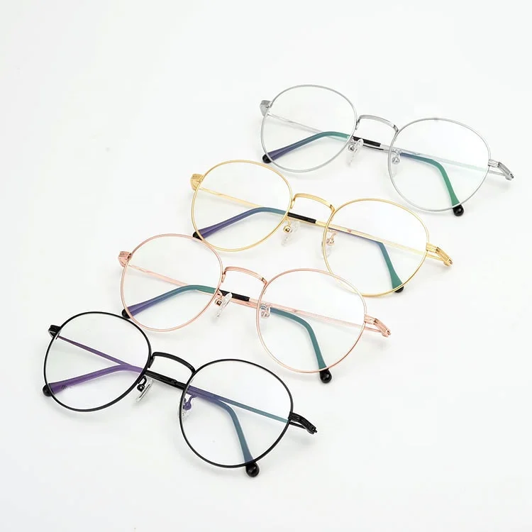 

Vintage Style Round Frame Multiple Color Frame with Clear Lenses GK-DD8022