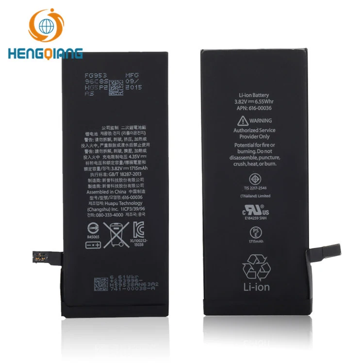 

Shenzhen factory price replacement battery for iphone 6 6s 7 8 plus battery high capacity