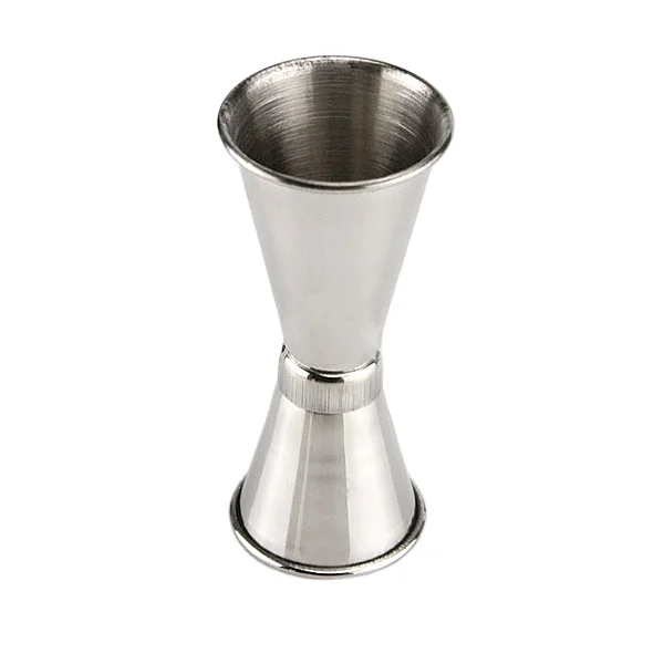 

40ml 25ml/42ml options stainless steel cocktail shaker accept OEM measure cup