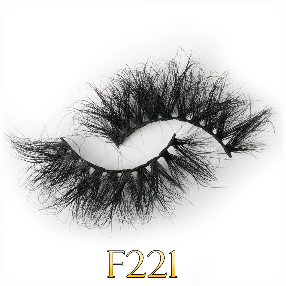 

fluffy mink eyelash vendor wholsale 25mm mink custom eyelashes with lashbox