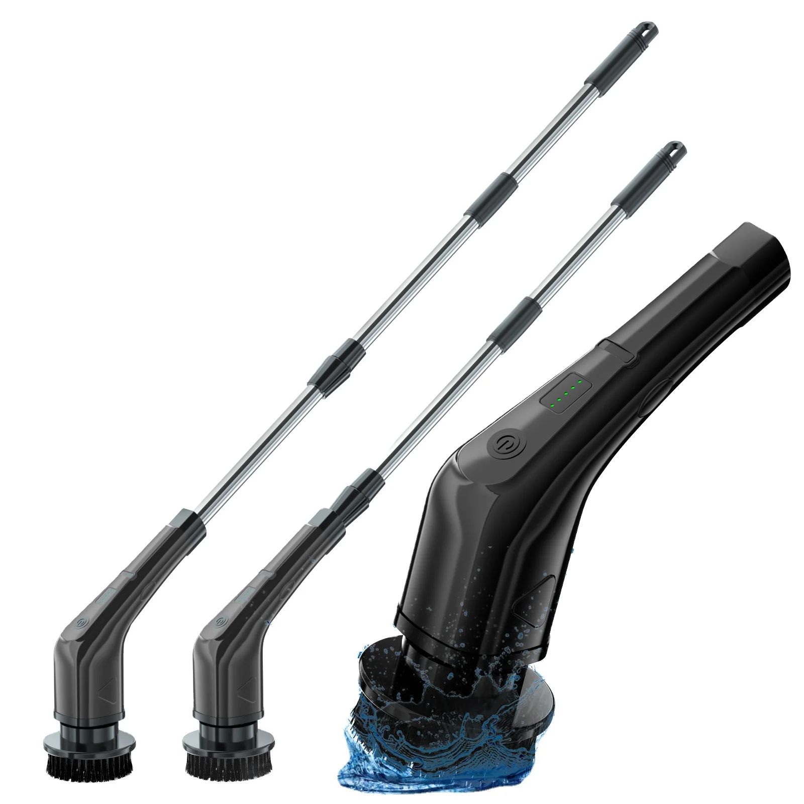 2025 New Style Electric Spin Scrubber Cleaning Brush with 7 Replaceable Brush Heads for Cleaning Bathroom Kitchen Floor