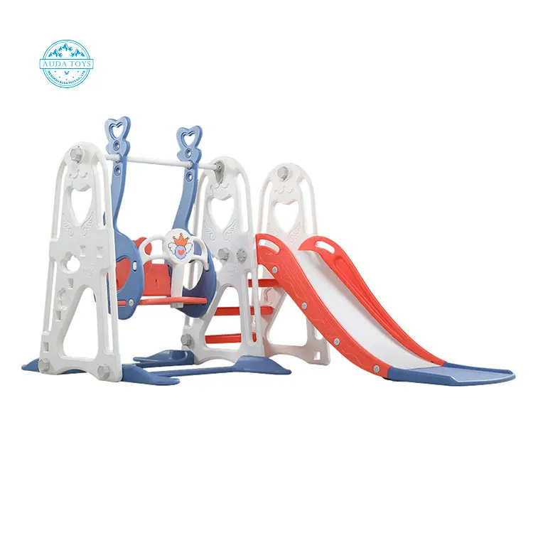 

Hot Selling Indoor Playground Plastic Kids Swing And Slide