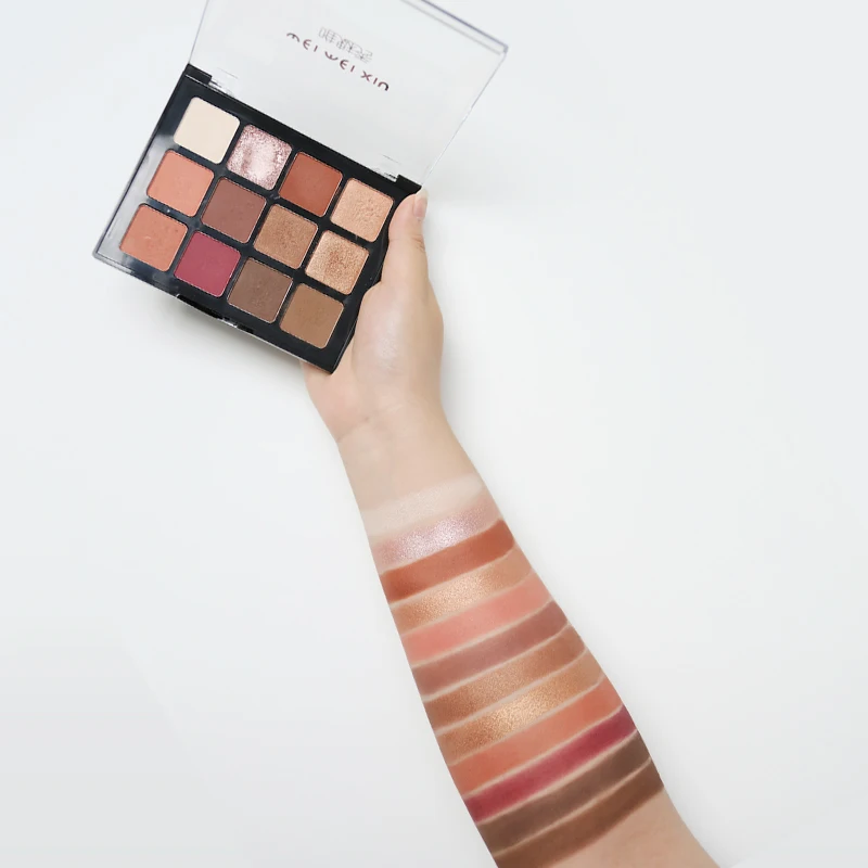 

Eye Shadow Pallet Customize 12 colors Makeup Pallets High Pigment Eyeshadow Pallet Private Label