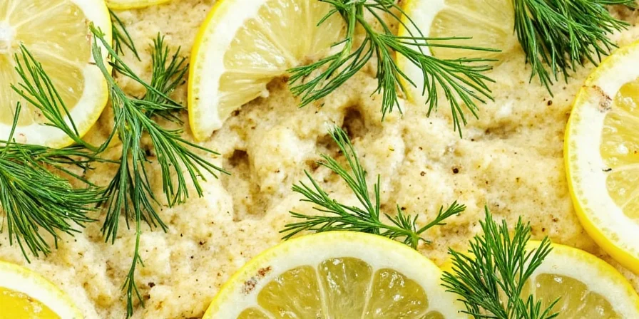 Smoked paprika with lemon and dill