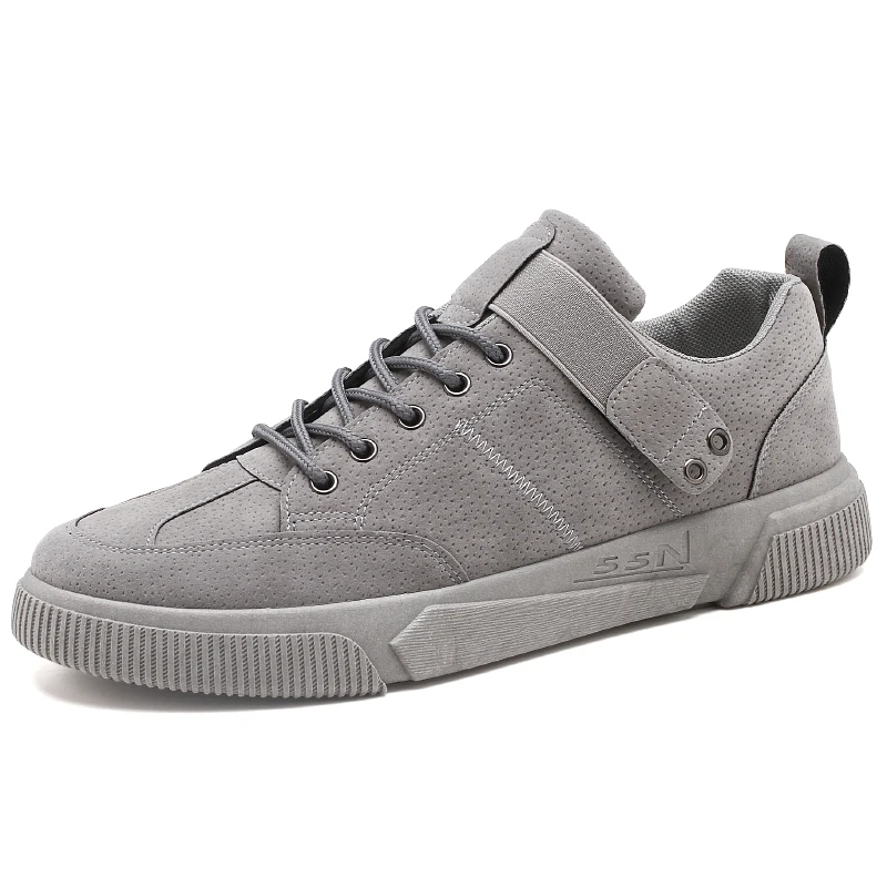

Latest fashion men shoes leather casual shoes comfortable sneakers for men