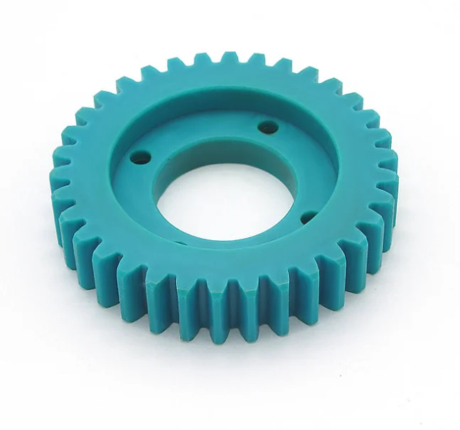 

High Precision CNC Machining Cutting Worm Gear Plastic Nylon Gear POM Spur Gear