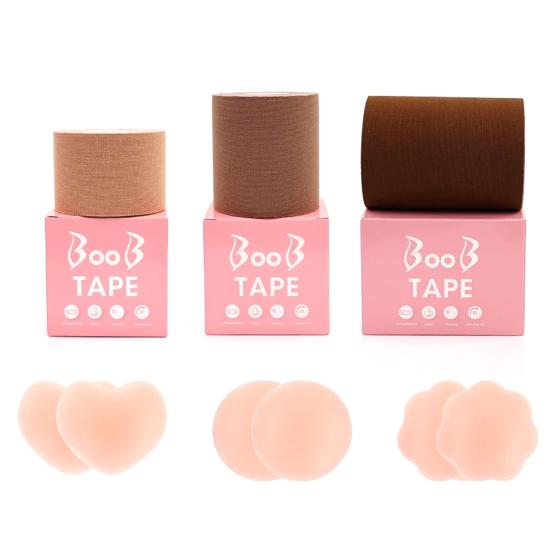 

Wemade manufacturer hot sale woman custom boob lift tape skin coloured fabric tape breast tape for lifting boobs