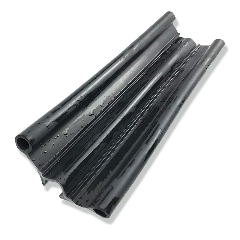 EPDM Forming Double Hole Industrial Design Door Gasket Seal with Screw Installation for Cold Room Sliding Door