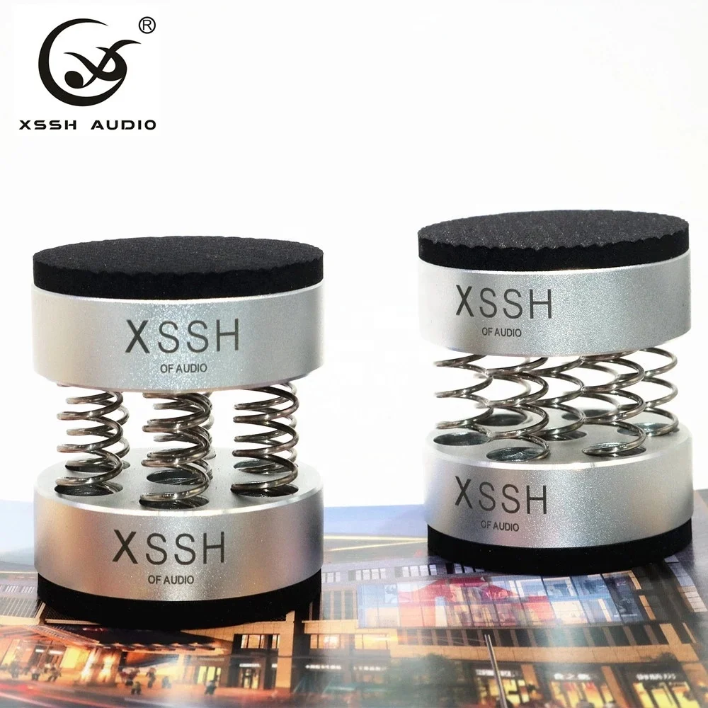 

Hot selling YIVO Hi-end Speaker Accessories CD Machine Anti Slip Pad Audio Speaker Shock Absorber Springs Foot Pad, As pictures show