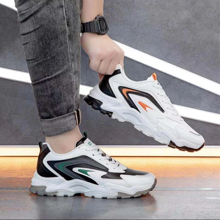 

607 Spring 2021 new men's Shoe Trend Korea edition leisure sports trend daddy shoes
