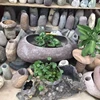 Nature decorative stone style flower pots Vase or pouring tea bottle stone hot sale