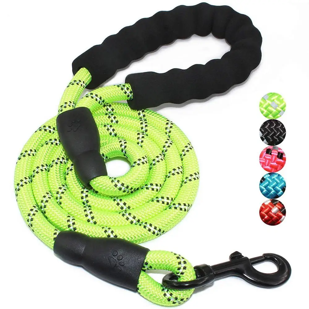 

Amazon Top Seller Pet Dog Leash Eva Nylon Reflective Spring Explosion-proof Traction Large Medium Small Walking Dog Rope