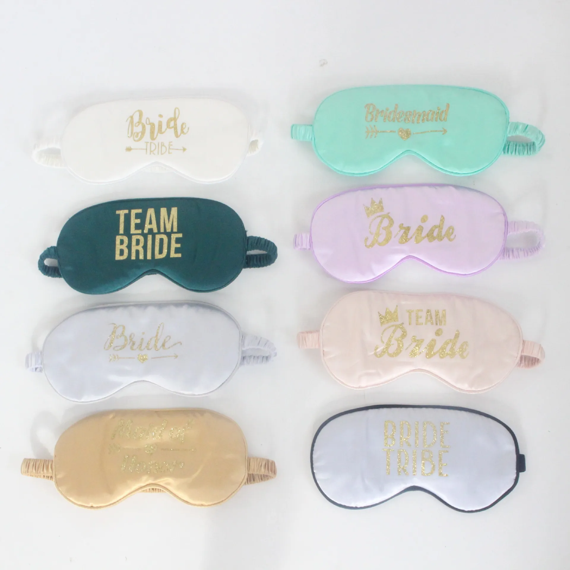 

Bridal Shower Bachelorette Party Bride Tribe Bridesmaid Sleep Mask