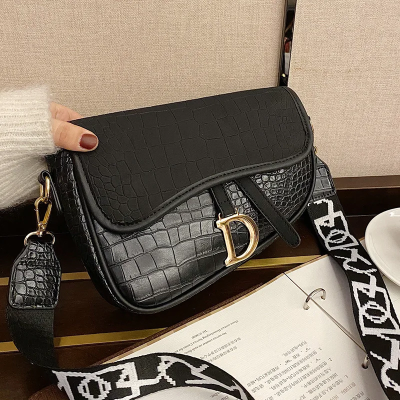 

2021 New Chain Alligator Fashion Casual Women Purses and Handbags Shoulder Crossbody Bag Female Clutch Brand Designer Bag Pouch