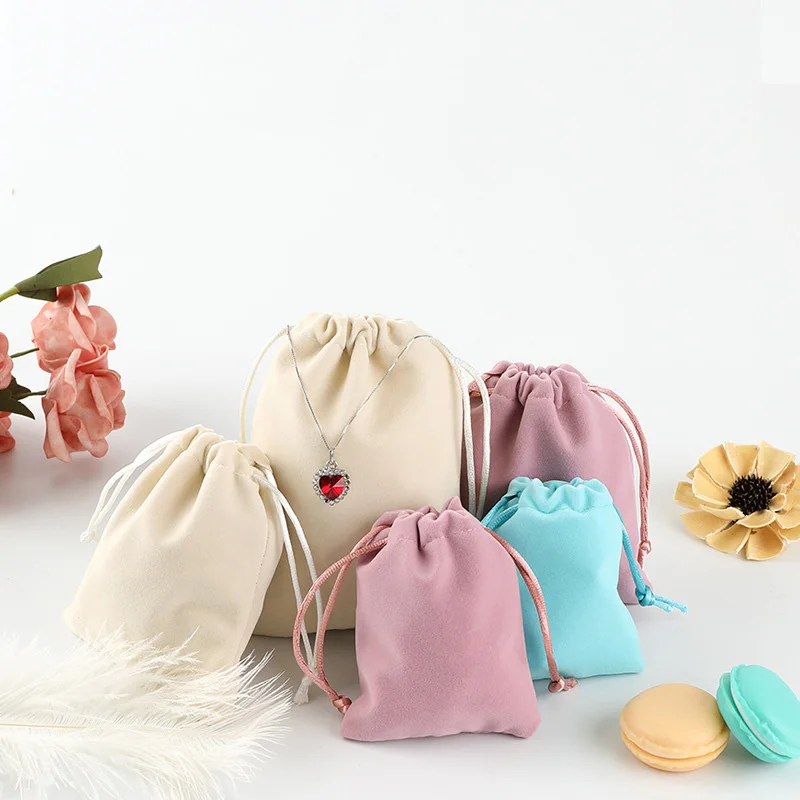 

9x7 cm small Velvet Jewellery Bag