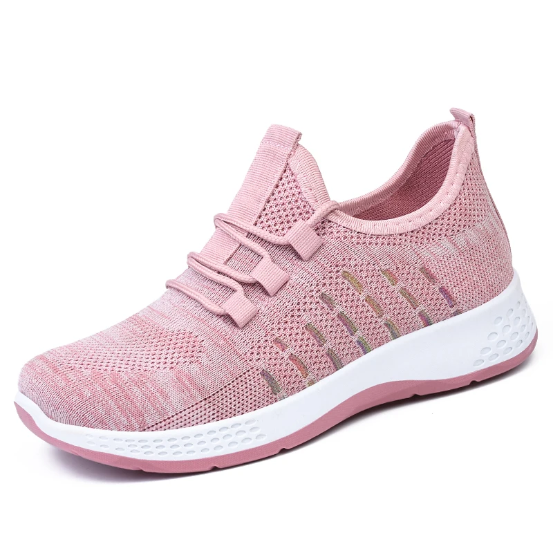 

JSYG-N80 Women athletic walking tennis anti-slip breathable fashion trainers footwear for women sneakers shoes women, Customized color