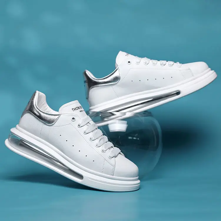 

HN-03 Athletic Walking Fitness Lightweight White Sneakers For Men Casual Custom Unisex Sneakers Boys Sneakers