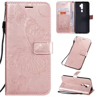 

For OPPO A9 2020 butterfly printed PU Leather Wallet mobile phone case flip cover full case for oppo A5 2020