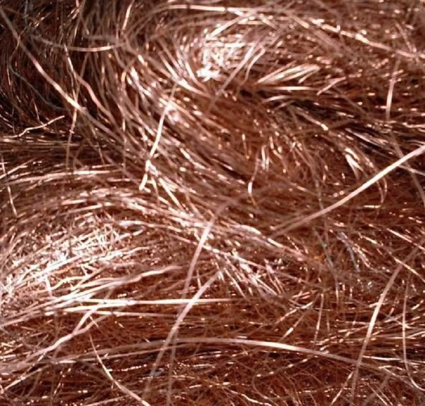 99.9 purity copper wire scrap