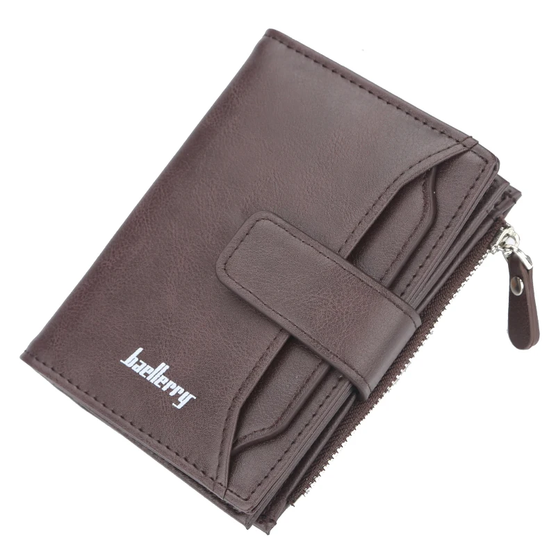 

2021 hot sale Baellerry Short Korean Version Fashion men Card Wallet Large Capacity Driving License Card wallet, Khaki,black,coffee