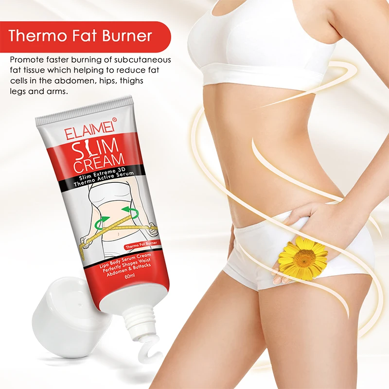 

ELAIMEI Female Shaping Fat-dissolving Cream Abdominal Muscle Cream Heat Slimming Cream