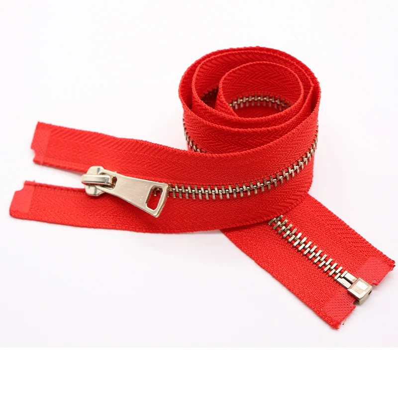 

high quality no 5 gold metal zippers high quality man jacket zipper open end