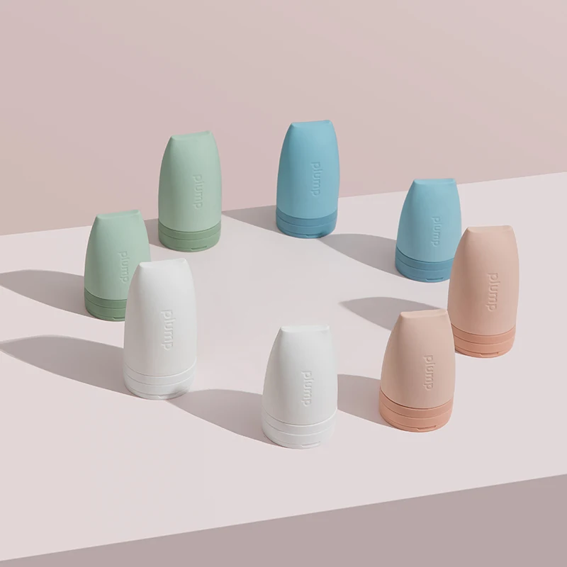 

2020 new design divider silicone poisonless sub bottle outdoor squeezable travel silicone bottle