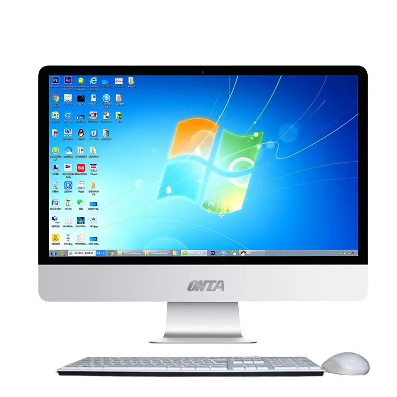 

In stock all in one computer i3 i5 i7 aio pc 18.5 21.5 23.6 inch desktop computer all in one pc for gaming business