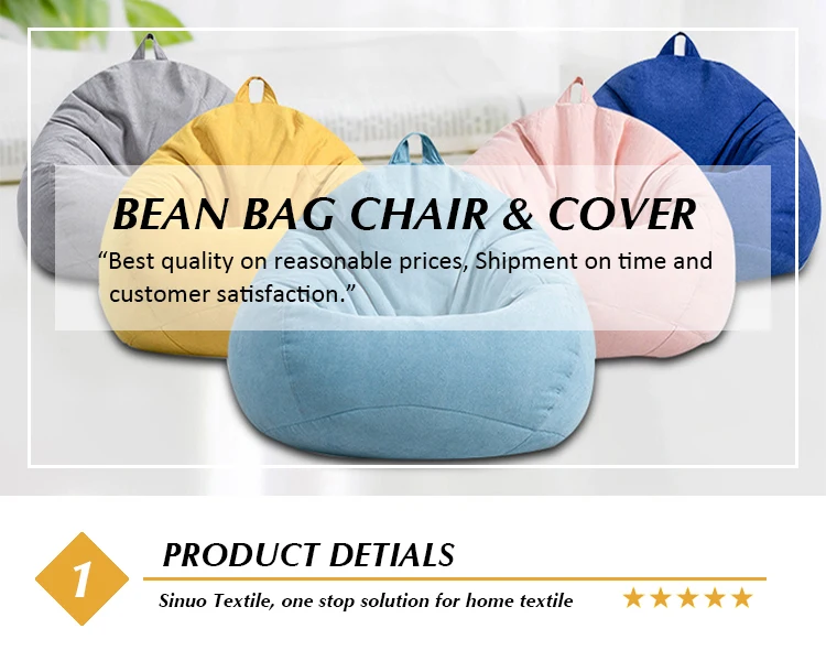 Adult Sofa Bean Bag Eco Friendly Kids Bean Bag Chair Waterproof ...