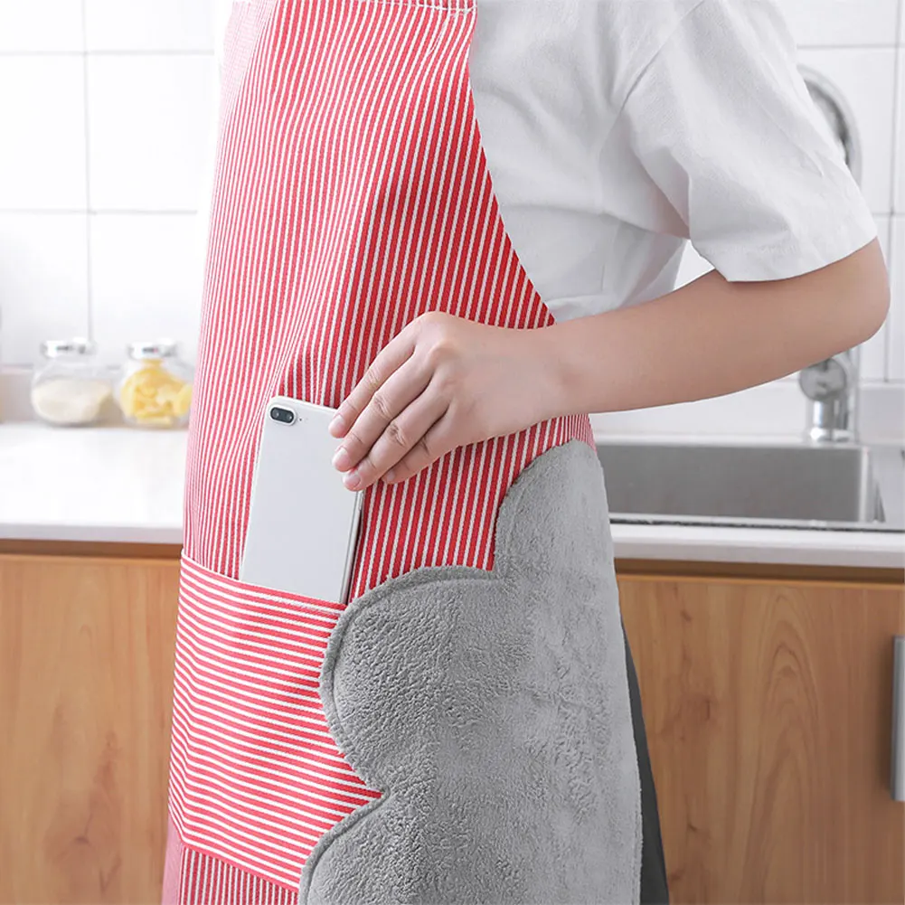 

Adjustable Bib Apron for Women Men Chef Kitchen Cooking Aprons, Red, green, coffee