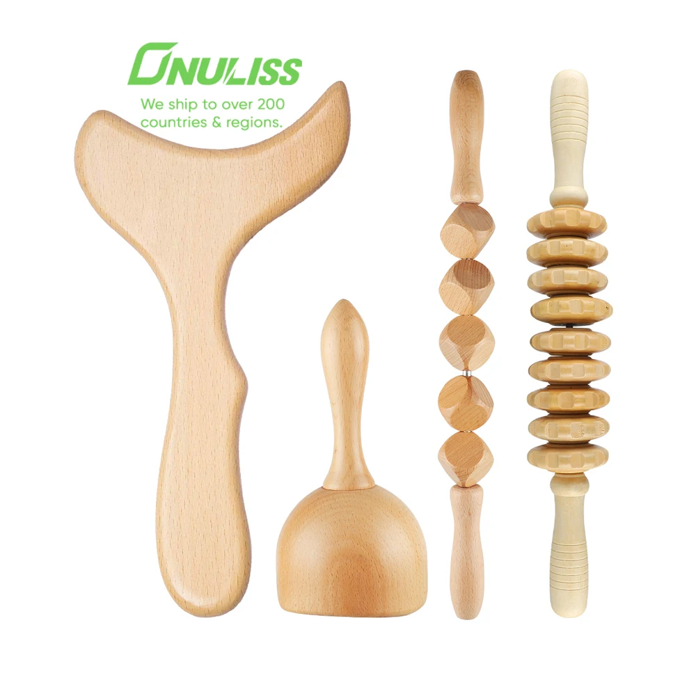 

Wooden Massage Tools Set Maderoterapia Wood Massage Therapy Tools