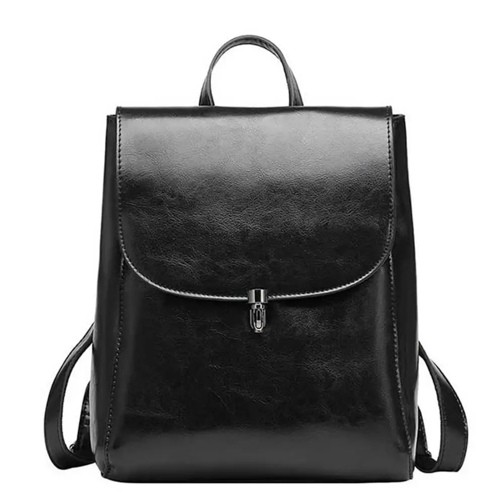 

Amazon Top Seller 2021 High quality Fashion Vintage Leather Backpack Women Bag