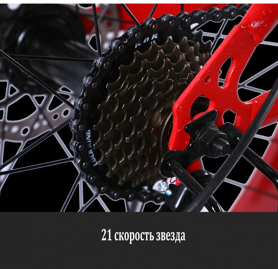 Adult Mountain Bike Double Disc Brake High Carbon Steel Frame Bikes