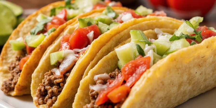 Family gathered around a festive Mexican dinner